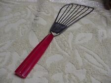 Vintage ANDROCK Whisk/Spatula/Beater Kitchen Utensil Red Bakelite Handle EXC picture