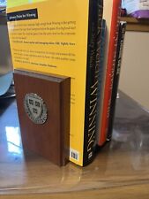 Vintage Wooden Pair of Harvard University Bookends  Hard to find picture