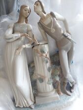 Lladro Romeo and Juliet 18” Tall Shakespeare Porcelain Gloss Figurine, 4750 picture