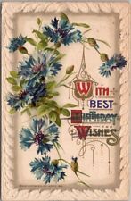 1913 WINSCH Greetings Embossed Postcard 
