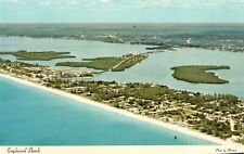 Postcard Aerial View Azure Blue Gulf Of Mexico And Eaglewood Beach Florida picture