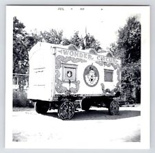 Hagenbeck Wallace~Wonder Circus~Bandwagon~Original~VTG~Front & Back~Photograph picture