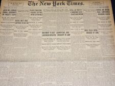 1921 JULY 25 NEW YORK TIMES - IRISH PEACE OFFER ORDERED BY KING - NT 8710 picture