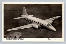 RPPC RAF British Vickers Varsity Crew Trainer FLIGHT Photograph Postcard picture