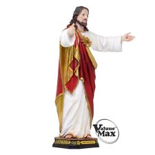 ValuueMax™ Sacred Heart of Jesus Statue, Finely Detailed Resin, 16 Inch Tall   picture