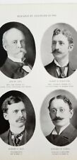 Notable St. Louis Men of 1900 Photos SHOE & RUBBER MEN Hilts Reid Day Wagoner B9 picture