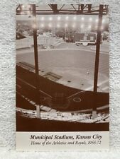 1991 Ballpark Nostalgia Postcard Municipal Stadium Kansas City Royals 022 Vtg picture