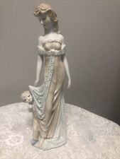LLADRO Hand Made Mother and Son 14” Multicolor Fine Porcelain picture