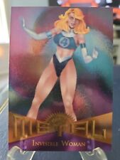 95' MARVEL METAL CARD #33 INVISIBLE WOMAN picture