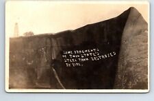 RPPC Real Photo Postcard Oklahoma Wirt Disaster Carter Co Twin States Explosion picture