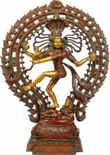 Shiva Nataraja King Dance On Arch ji God Statue 22.5