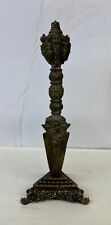 Tibetan Antique Bronze Vajra or Dorje with Stand. 8 inches picture