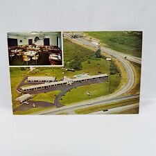 Newton Falls OH Pike Plaza Motel and Restaurant Postcard Ohio Unposted AAA picture