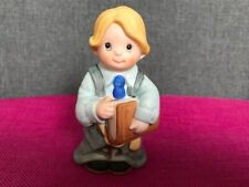 Wallace Berries Let's Pretend Ceramic Figurine Little Lawyer 8567 B2 picture