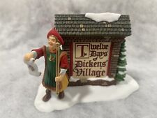 Dept 56 The 12 Days Of Dickens Village Sign picture