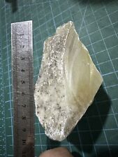 Hetian jade Raw stone 411g 和田且末糖白，一细玉质 picture