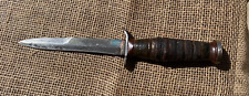 WW ll US M3 IMPERIAL CO. COMBAT FIGHTING KNIFE COMPLETE & ORIGINAL picture