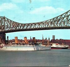1964 Empress of Scotland Ship in Montreal Canada Chrome Postcard Posted picture