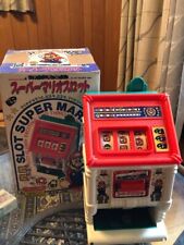 RARE Epoch Nintendo Entertainment Super Mario World Toy Slot Machine Vintage TM picture