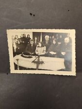 Early Funeral Post Mortem Photo Of Grieving Mourning Widow picture