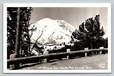 RPPC Mt. Rainier From Yakima Park Highway Washington VINTAGE Postcard picture