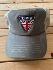 Vintage TRIUMPH Triangle logo hat with mesh back   in USA picture