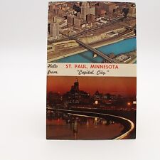 Hello From St. Paul MN Postcard ~ Minnesota 