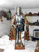 Medieval Knight Wearable Suit Of Armor Crusader Combat Full Body Armour Suit picture