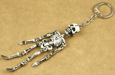 Skeleton Keychain Keyring Made In Greece Vintage 1980s New Old Stock  picture