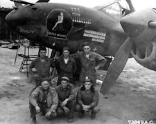 Gun Crew with Lockheed P-38 Lightning 