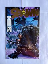 1996 Image Spawn Fan Edition #2 Gold Foil Version SIGNED (Beau Smith) Comic Book picture