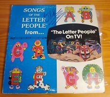 Vintage 26 Songs Of The Letter People On Vinyl 33 Album Record Not Tested 1978 picture