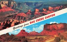 Greetings from Oak Creek Canyon - Arizona AZ - Postcard picture
