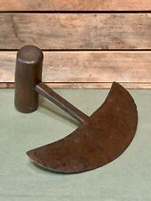 Antique Early 1800s Cowboy Chuck Wagon Hash Knife Hand Forged Western Americana picture
