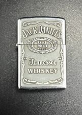 Jack Daniels Whiskey Zippo Lighter Date 2007 WORKS GREAT  picture