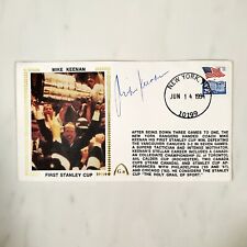 Coach Mike Keenan - Autographed Envelope - Stanley Cup - New York Rangers 1994 picture