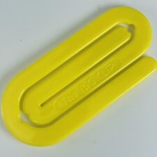 The Big Clip Jumbo Plastic Paperclip Large Glossy Yellow 1980s Hold Office Paper picture