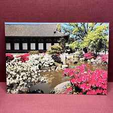 Vintage Chrome Card Sanjusanjen-do Japan Kyoto Shrine Temple 4x6 B12 picture