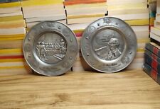 2 International Pewter Plates A New Nation Louisiana Purchase Commemorative picture