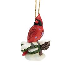 Jim Shore Caring Cardinal Winter Blessing Holiday Christmas Ornament 6012025 picture