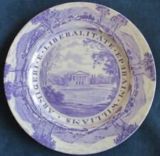 Vintage Souvenir Jonroth Plate Williams College Williamstown Massachusetts picture