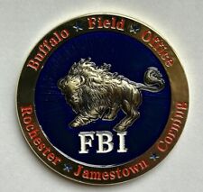 FBI Federal Bureau Of Investigation Buffalo Division New York Challenge Coin picture