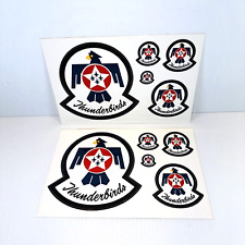 United States Air Force Official Thunderbirds Sticker Sheets - Lot of 2 - New picture