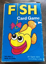 Go Fish Card Game #9801/3 Complete  Vtg Playing picture