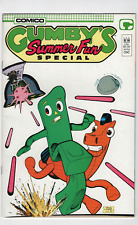 Gumby's Summer Fun Special #1 Early Arthur Art Adams Cover Comico Comics 1987 picture