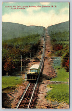 Postcard Otis Incline Railway Otis Junction New York Catskill Mountains picture