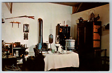 c1960s Pioneer Village 1890 Kitchen Interior Vintage Postcard picture