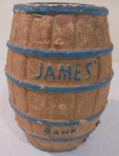 Vintage JAMES Salt Water Taffy Atlantic City Bank picture
