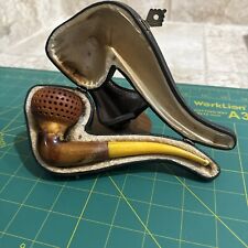 Meerschaum Tobacco Pipe Wonderful Patina And Condition Rare Shape picture