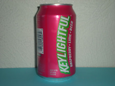 Keystone Light Raspberry Lime Beer  12 oz Empty Collectible Beer Can picture